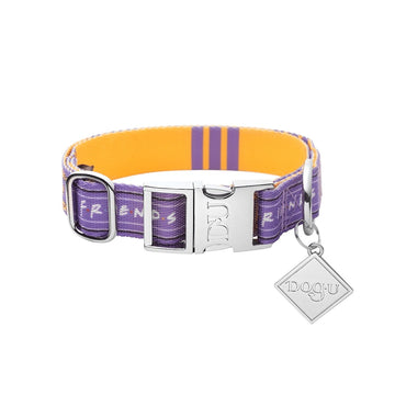 Dog Collar - Friends: Purple Door
